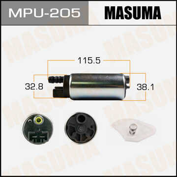 MASUMA MPU205 Насос топливный! Nissan Murano/X-Trail/NV200
