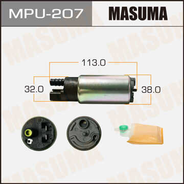 MASUMA MPU207 Насос топливный электрический! Nissan Qashqai 2.0 4WD 07>
