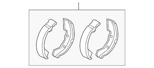 MITSUBISHI MR391631 Колодки торм задние OUTLANDER CU5W (CU4,5W)