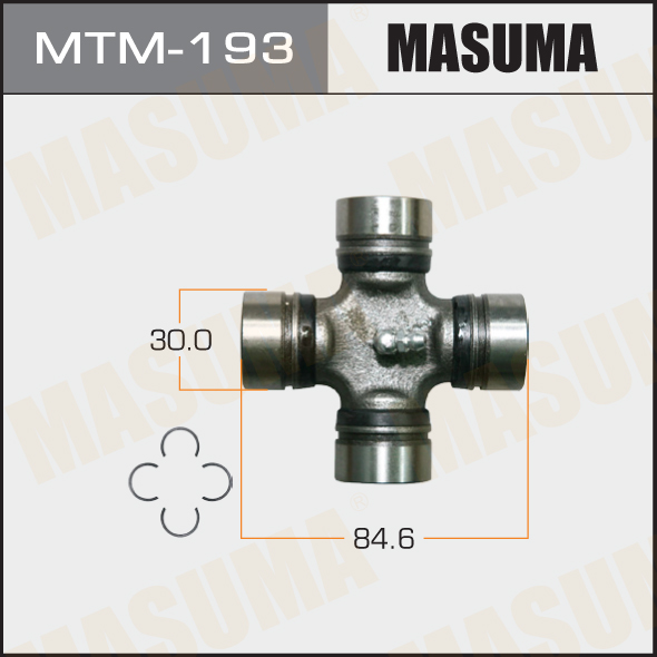 MASUMA MTM193 Крестовина кардана! задняя D30 Mitsubishi Pajero 3.0/3.5 90-00