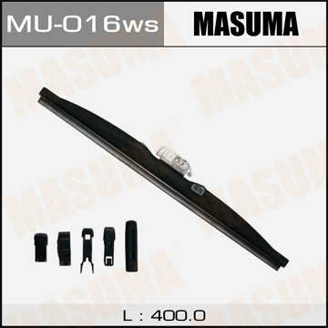 MASUMA MU016WS Щетка зимняя! 400mm под крючок оптимум;Дворник зимний 16' крюк (400мм) 