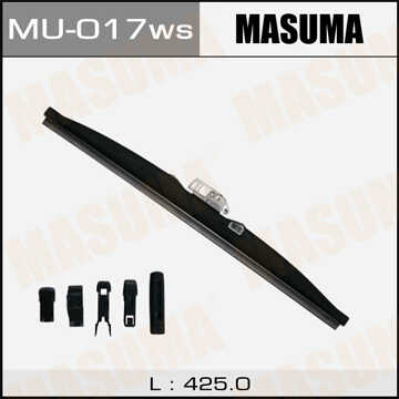 MASUMA MU017WS Щетка зимняя! 425mm под крючок оптимум;Дворник зимний 17' крюк (425мм) 