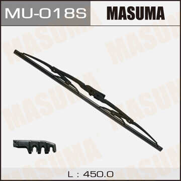 MASUMA MU018S Щетка! 450mm под крючок эконом;Щетка стеклоочистителя