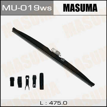 MASUMA MU019WS Щетка зимняя! 475mm под крючок оптимум