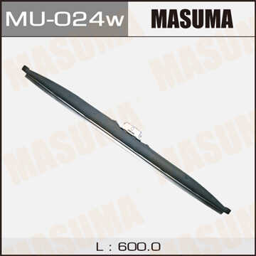 MASUMA MU024W Щетка зимняя! 600mm под крючок;Щетка стеклоочистителя