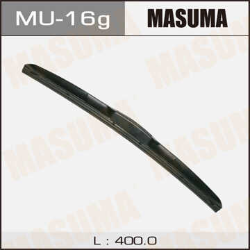 MASUMA MU16G Щетка гибридная! 400mm, под крючок