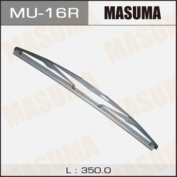 MASUMA MU16R Щетка! 350mm, задняя пластик