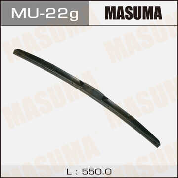 MASUMA MU22G Щетка гибридная! 550mm, под крючок