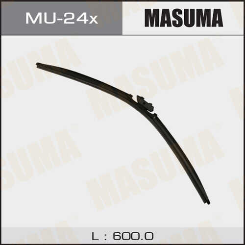 MASUMA MU24X Щетка плоск.! 600/24' Citroen C2/C3 02>,Opel Vectra 02>,Renault Megane all 0