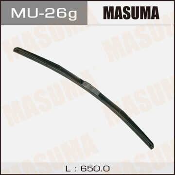 MASUMA MU26G Щетка гибридная! 650mm, под крючок