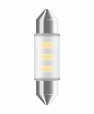 NEOLUX NF6436CW02B Комплект ламп! LED белая (C5W) 12V 0.5W 6000K SV8.5-8 L=36mm двойной блистер