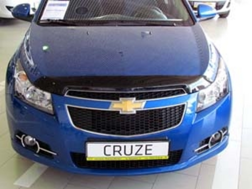 SIM NLD.SCHCRU0912 Дефлектор капота темный Chevrolet Cruze седан 09>