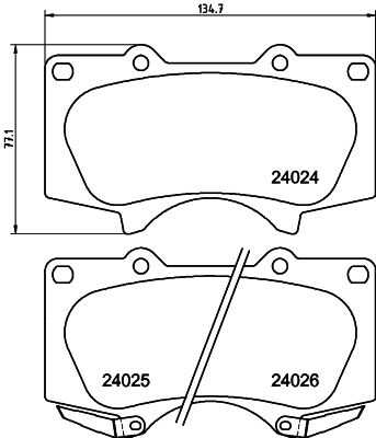 NISSHINBO NP1012SC PC Pads