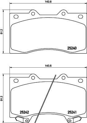 NISSHINBO NP2018 PC Pads