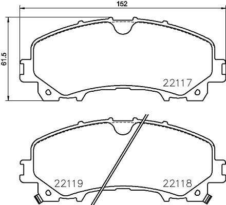 NISSHINBO NP2060 PC Pads