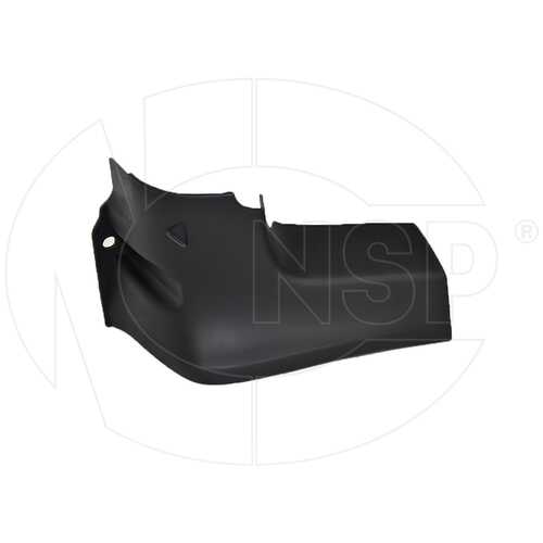 NSP NSP07764360003R Кронштейн крепления брызговика передний правый RENAULT Duster (10-15) (10013160/130820/0422710, кита