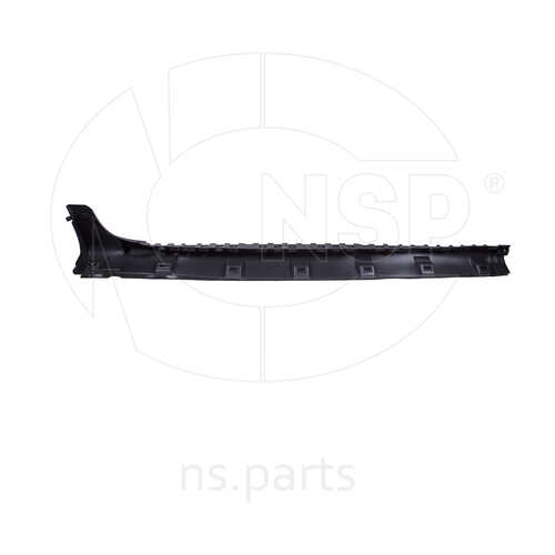NSP NSP07768512324R Накладка порога левая RENAULT Duster (10-15) (10702070/260320/0059714, китай)