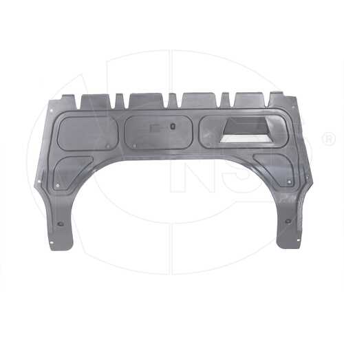 NSP NSP086R0825237D Пыльник двигателя центральный VOLKSWAGEN Polo sedan (09-15) (10013160/150820/0427277, китай)