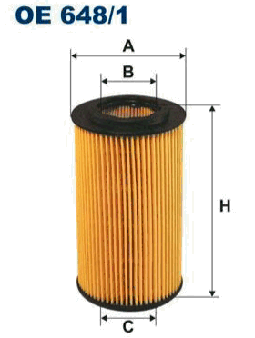 FILTRON OE6481 Фильтр масляный! Opel Astra/Omega/Vectra 2.0Di/DTi-2.2DTi &16V 97>