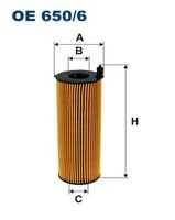 FILTRON OE650/6 Масляный фильтр