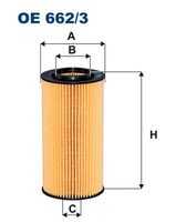 FILTRON OE662/3 Масляный фильтр