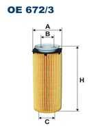 FILTRON OE672/3 Масляный фильтр