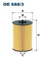 FILTRON OE688/3 Масляный фильтр