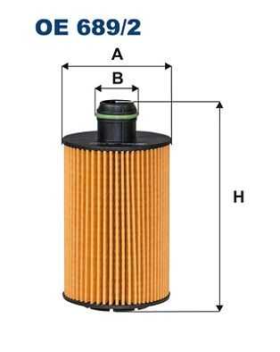 FILTRON OE689/2 Фильтр масляный