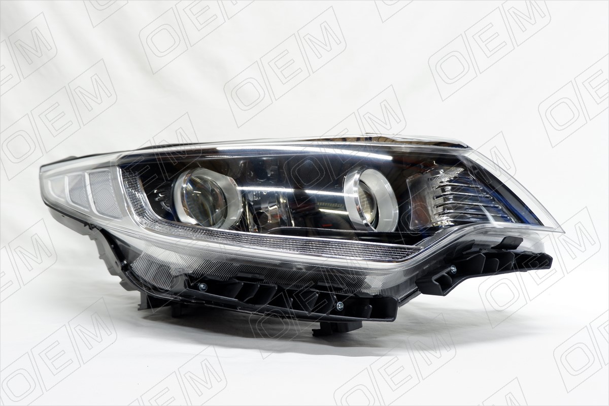 OEM OEM0164FR Фара правая Kia Optima 4 JF (2016-2020) галоген, две линзы, светодиодные ДХО (LED)