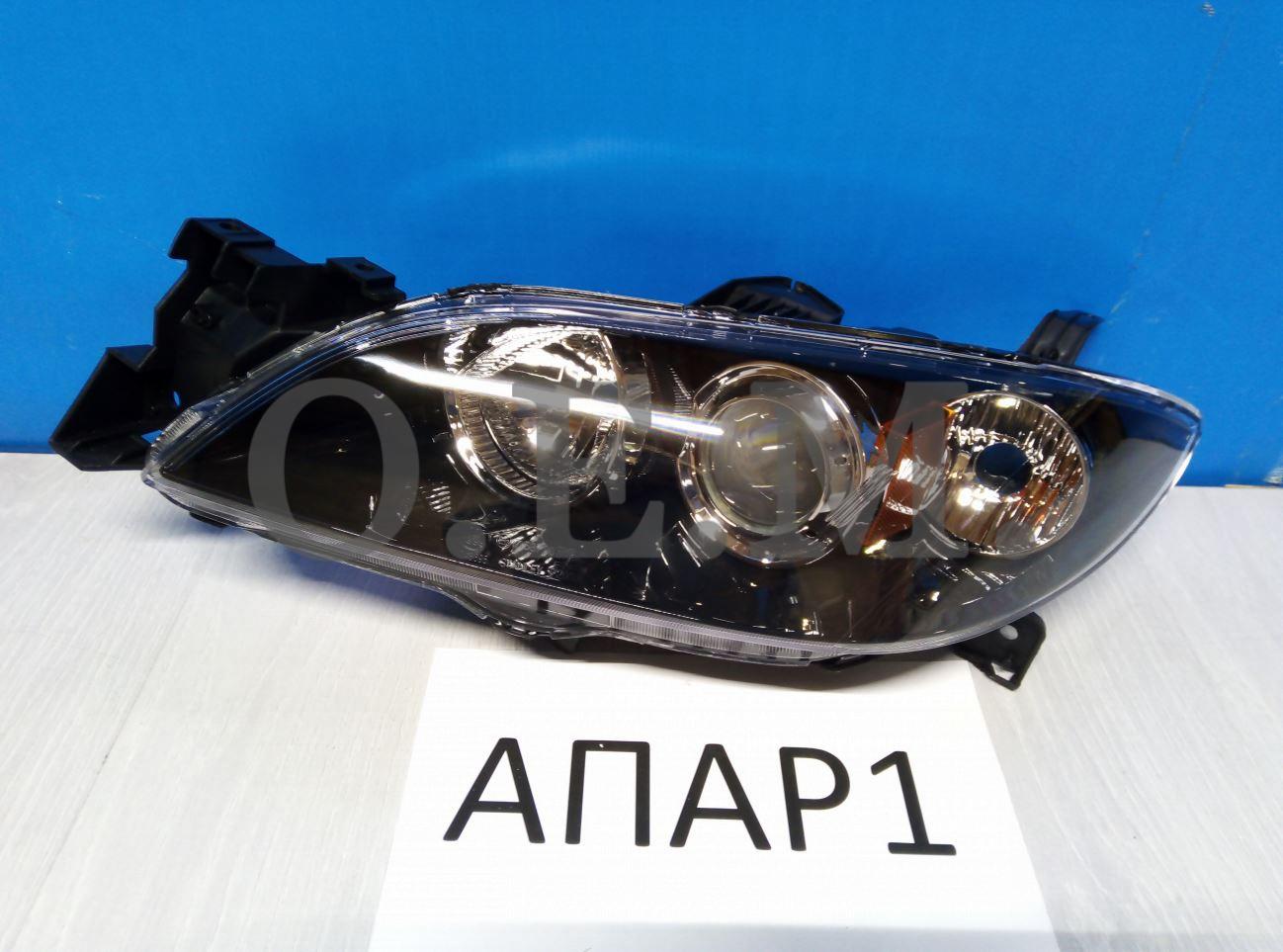 OEM OEM0202FL Фара левая Mazda 3 1 BK (2003-2009) седан, галоген