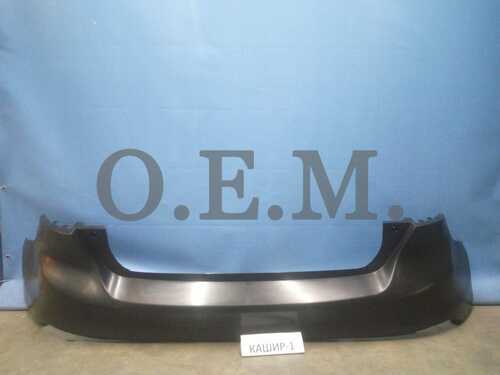 OEM OEM0286 Бампер задний Ford Focus 3 хэтчбек, 2011-2015, без парктроников