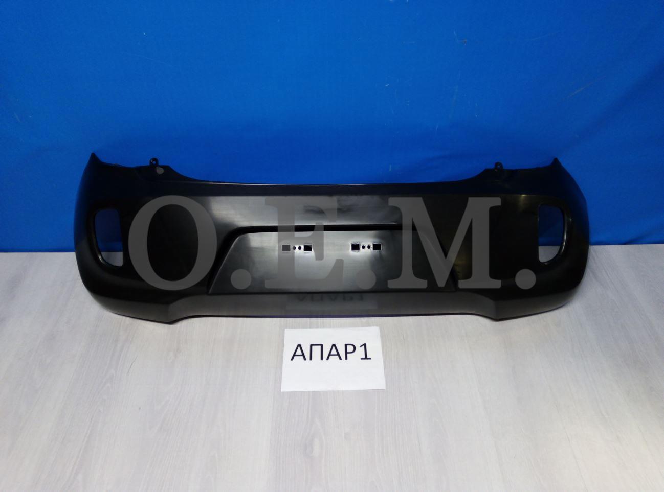 OEM OEM0311 Бампер задний Kia Picanto 2 TA хэтчбек 5D, 2011-2015