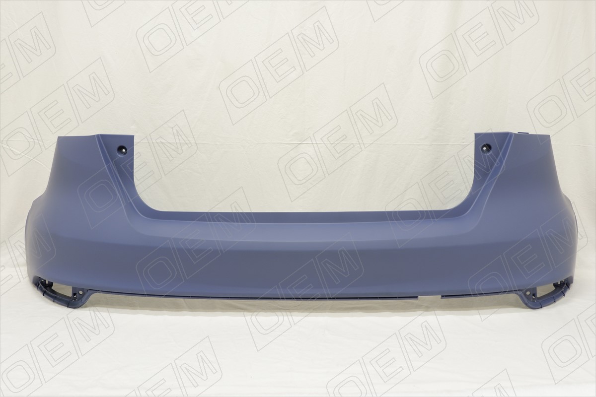 OEM OEM0367 Бампер задний Ford Focus 3 хэтчбек, 2015-нв, без парктроников