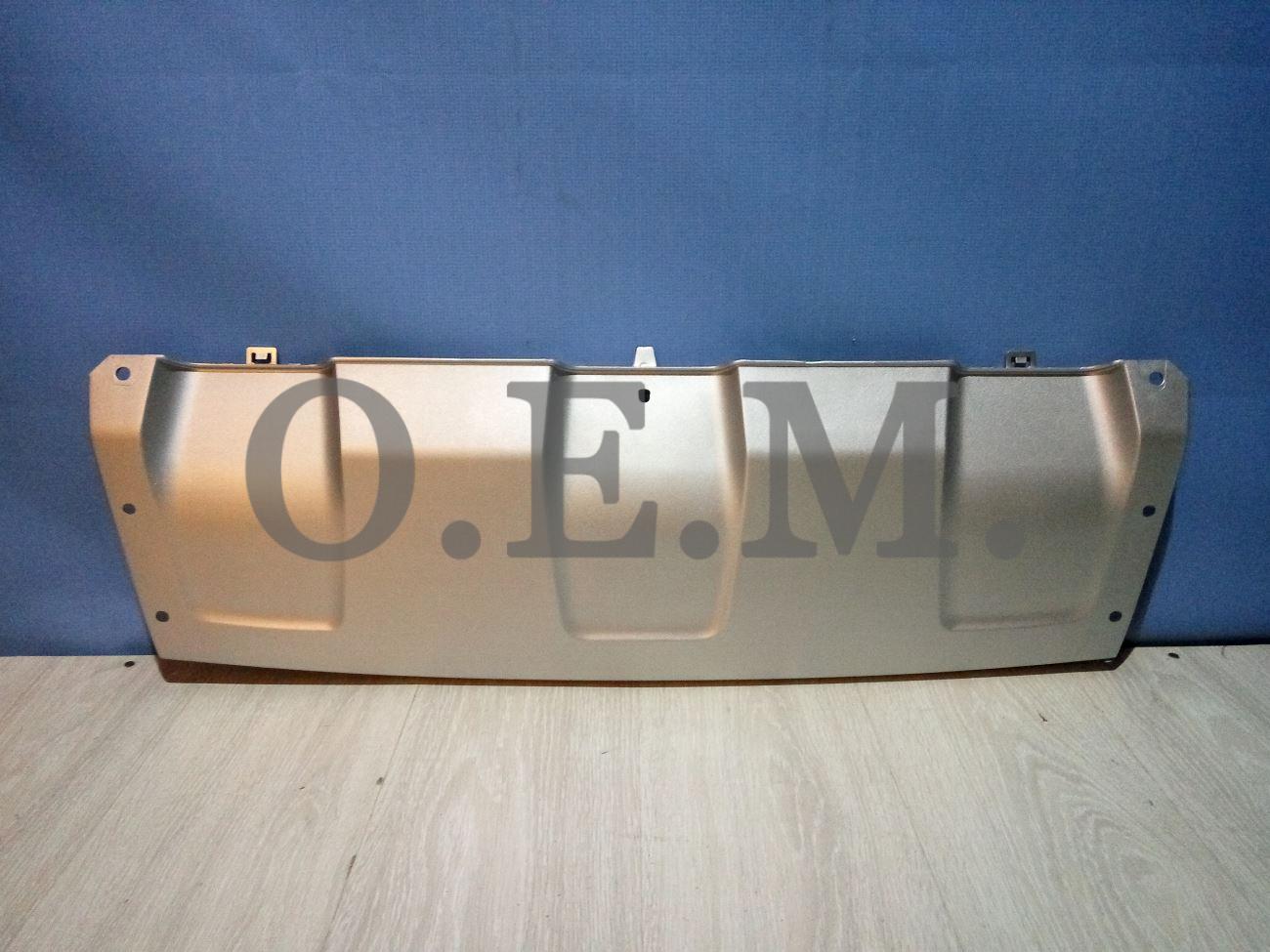 OEM OEM0421 Накладка бампера переднего Renault Duster 1 2011-2015