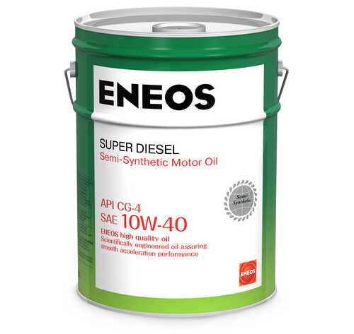 ENEOS OIL1327 Super Diesel 10W40 (20L) масло моторн.! полусинт. api CG-4