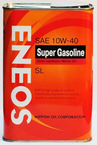 ENEOS OIL1354 Super Gasoline 10W40 (1L) масло моторн.! полусинт. api SL, ACEA A3, MB 229.1, VW 502/505