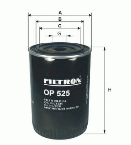 FILTRON OP 525 Масляный фильтр