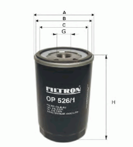 FILTRON OP532/2 Масляный фильтр