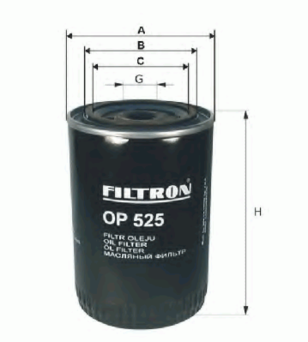 FILTRON OP 549 Масляный фильтр