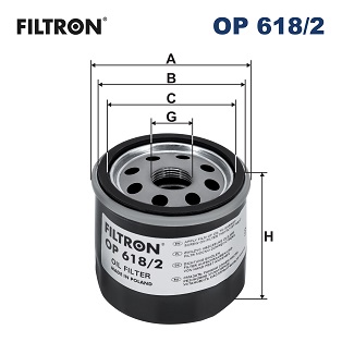 FILTRON OP 618/2 Фильтр масляный