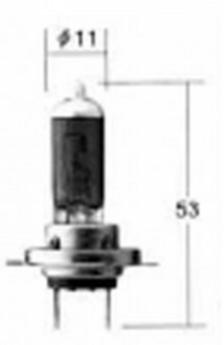 KOITO P0755W Комплект ламп (H7) 12V 55W галогенная (2 шт. в боксе);Лампа высокотемпературная Koito Whitebeam, комплект 2 шт