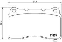 BREMBO P09004 Колодки дисковые передние! Subaru Impreza 2.0 01>