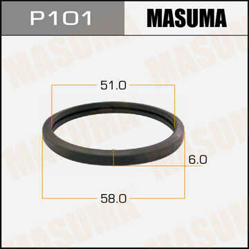 MASUMA P101 Прокладка термостата! Toyota Avensis 2.4/Corolla/Yaris 1.3-1.5 99>