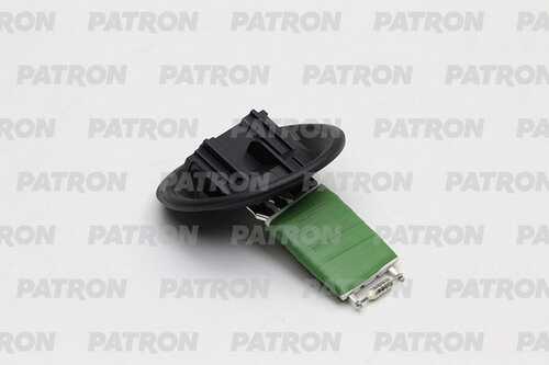 PATRON P15-0050 Резистор вентилятора отопителя AUDI A2 00-05, SEAT IBIZA 02-09, SKODA FABIA 99-07, VW POLO 03-
