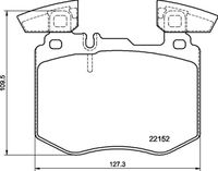 BREMBO P50159 Колодки тормозные