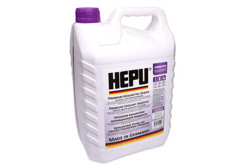 HEPU P999-G13-005 Антифриз! фиолетовый 5L концентрат 1:1 -40°Cсоответствует категории VAG TL 774J (G13)