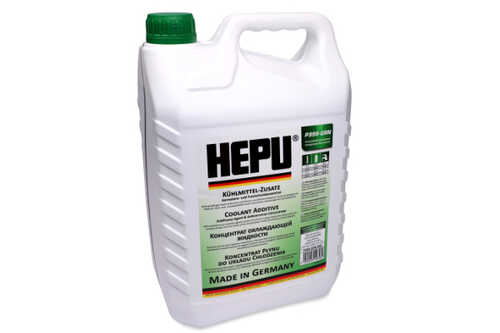 HEPU P999-GRN-005 Антифриз! зеленый 5L концентрат 1:1 -40°C