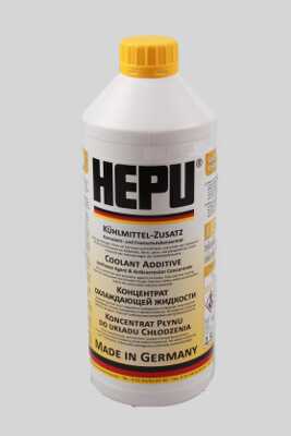 HEPU P999-YLW Антифриз! желтый 1.5L концентрат 1:1 -40°C