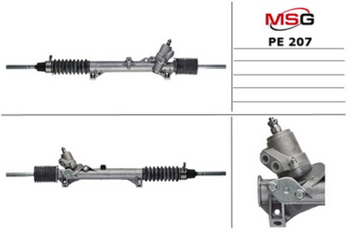 MSG PE207 Рулевая рейка с ГУР новая PEUGEOT 405 1987-1993