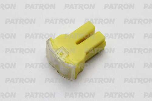 PATRON PFS104 Предохранитель блистер 1шт PFA Fuse (PAL312) 60A желтый 30x15.5x12.5mm